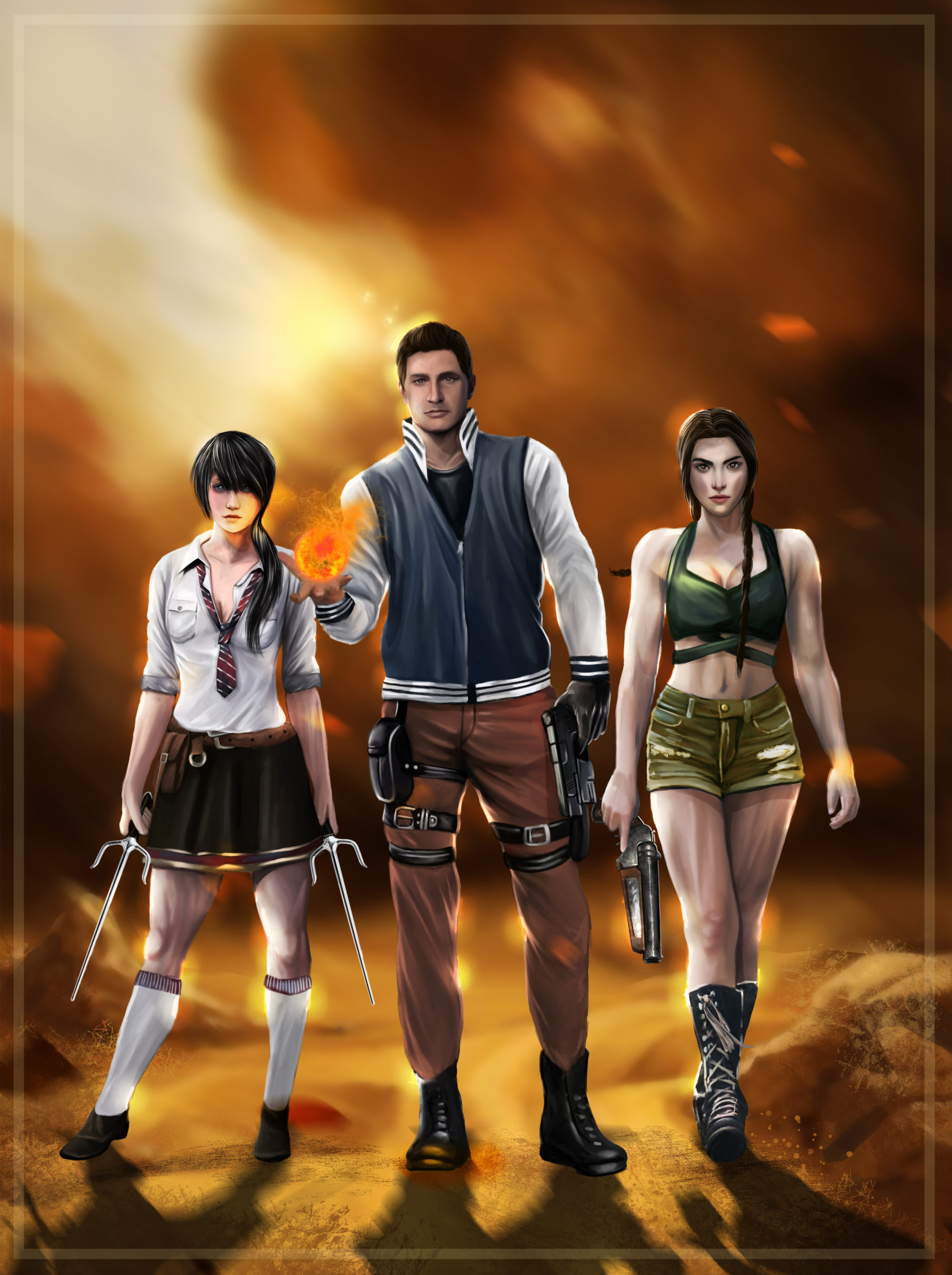 Group character illustration by BihancGraphics